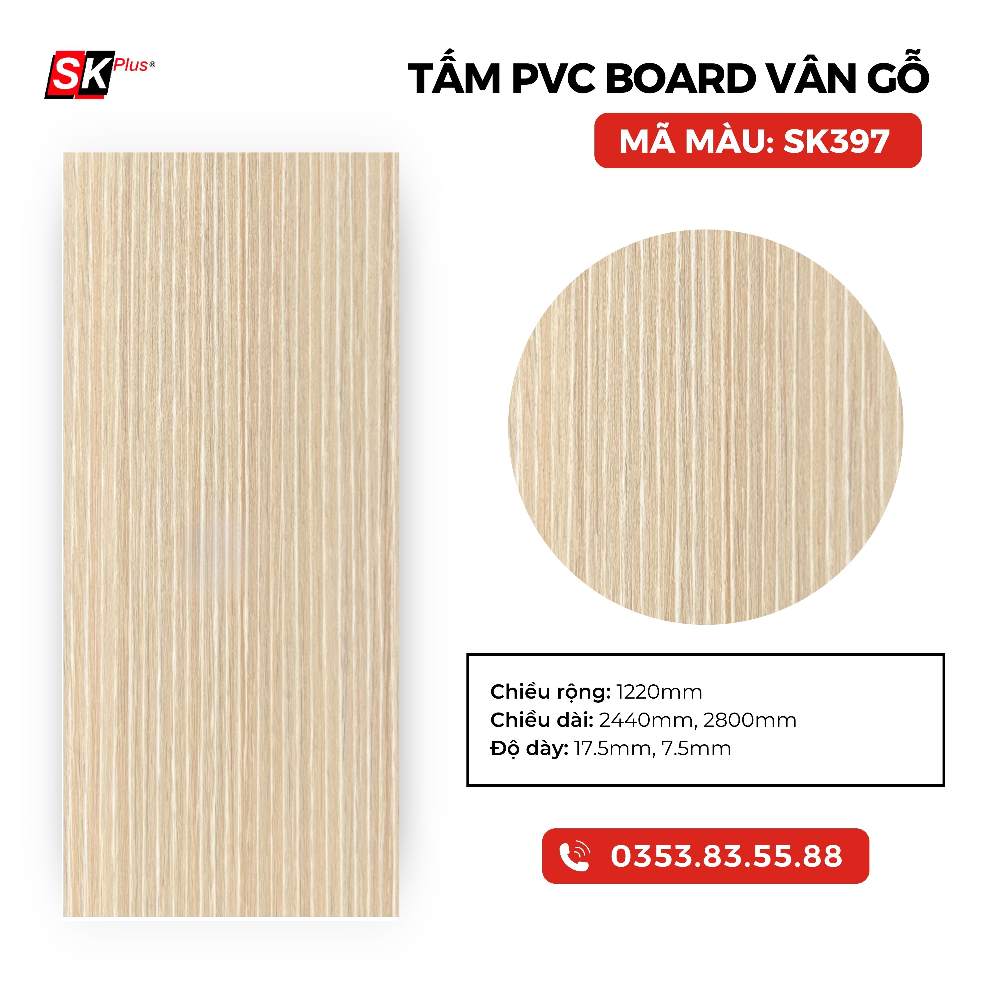 TẤM PVC BOARD VÂN VẢI CAO CẤP - MÃ SK397