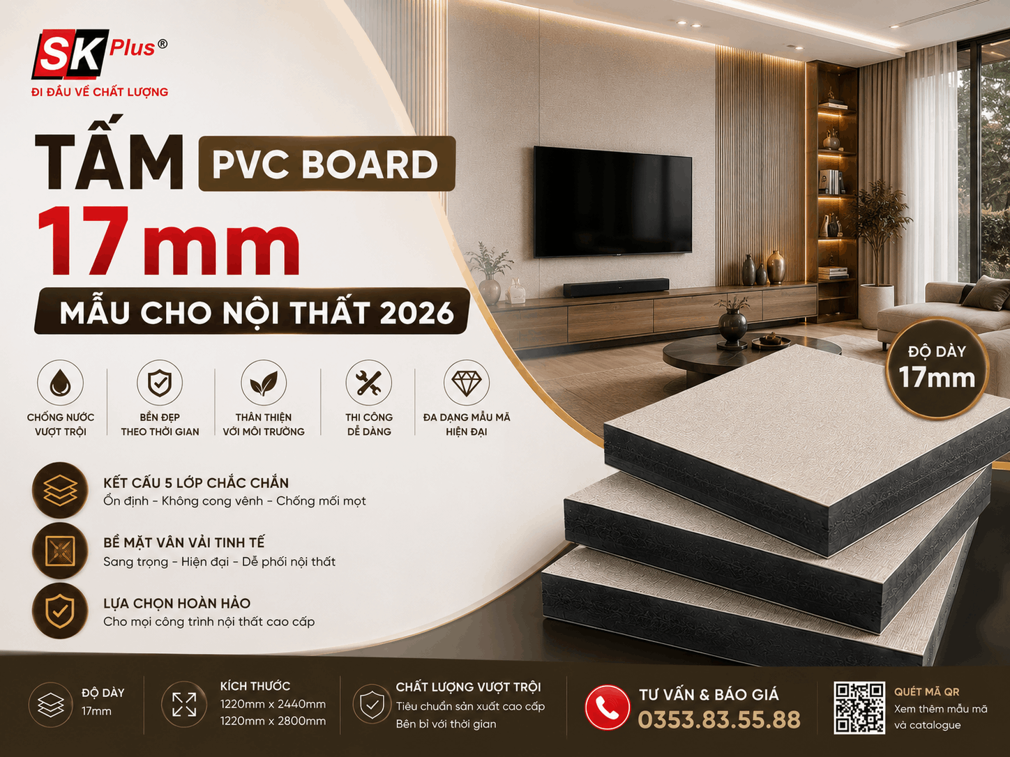 Tấm Than Tre 17mm – Top Mẫu Nội Thất Đẹp Nhất 2026