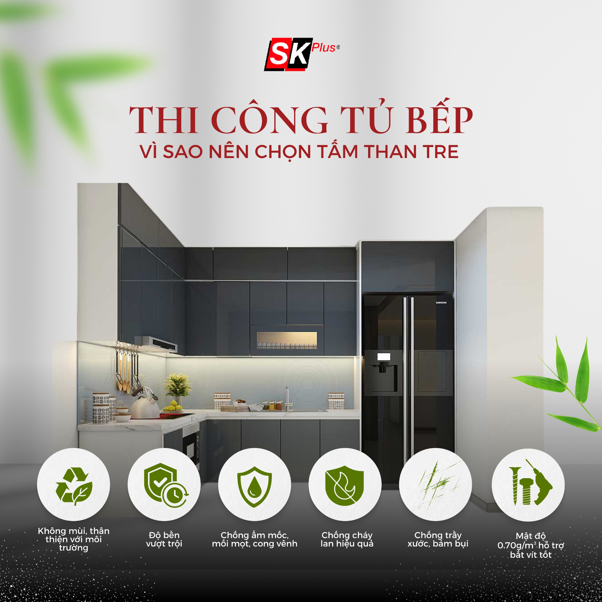 THUMBNAILTấm Than Tre 17mm – Giải Pháp Thi Công Tủ, Kệ Bền Đẹp 2026
