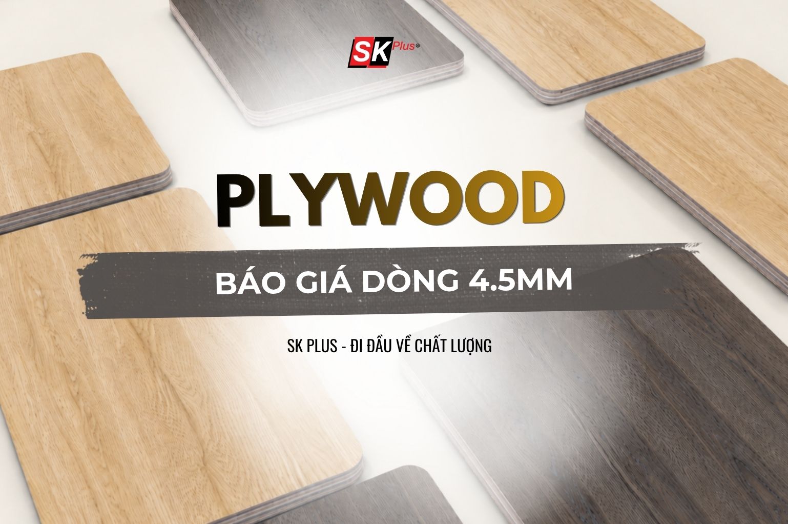 Giá Plywood phủ Melamine 4,5mm hiện nay
