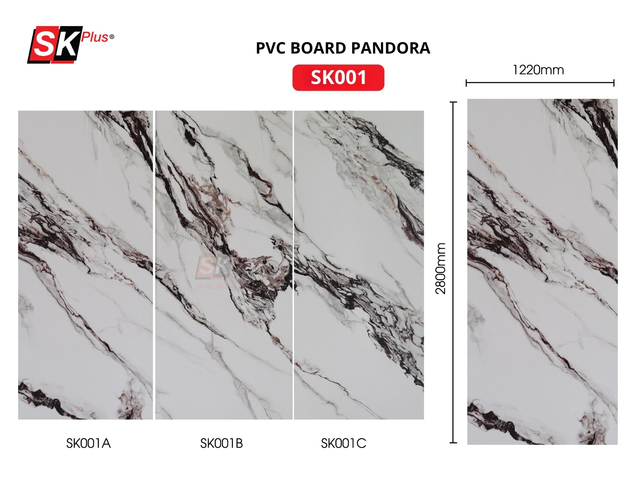 PVC BOARD PANDORA SK001