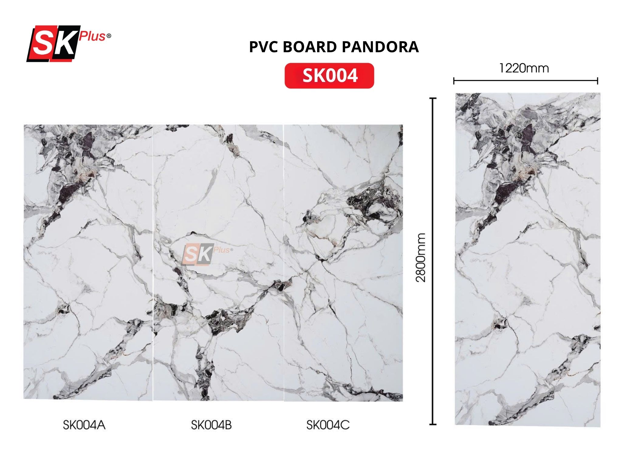 PVC BOARD PANDORA SK004