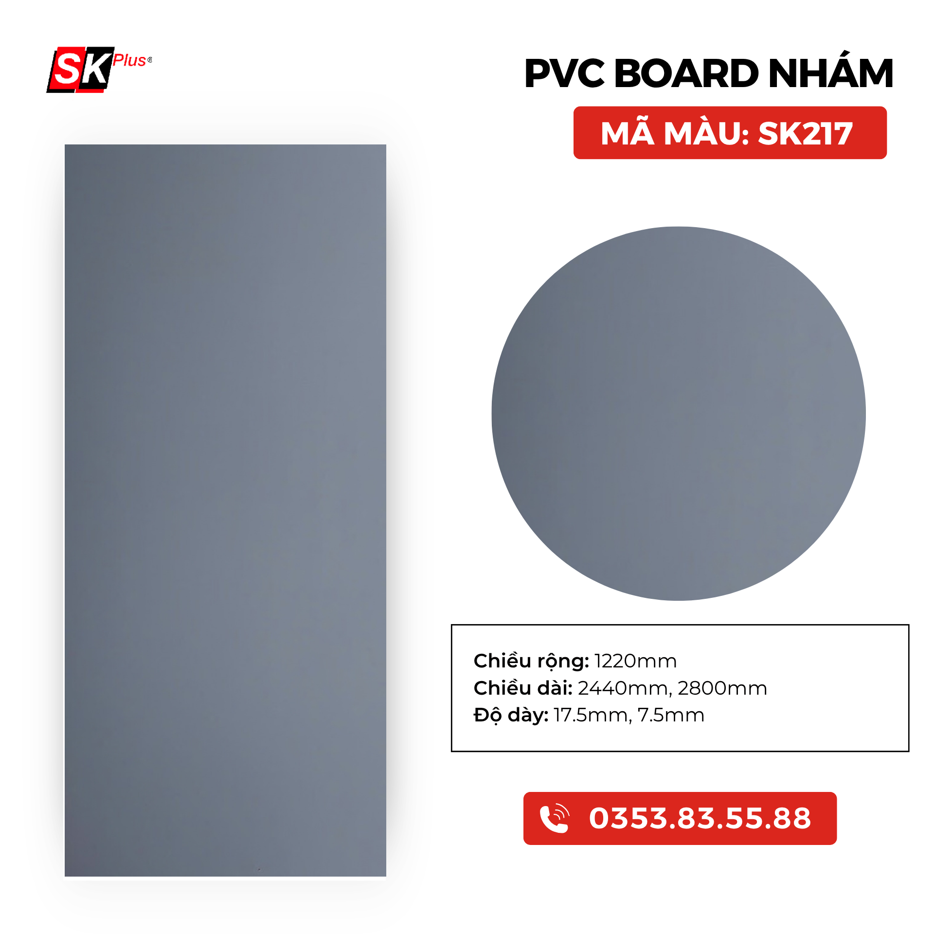 PVC BOARD NHÁM SK217