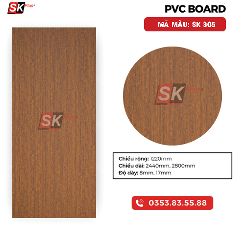TẤM PVC BOARD CAO CẤP - MÃ SK305