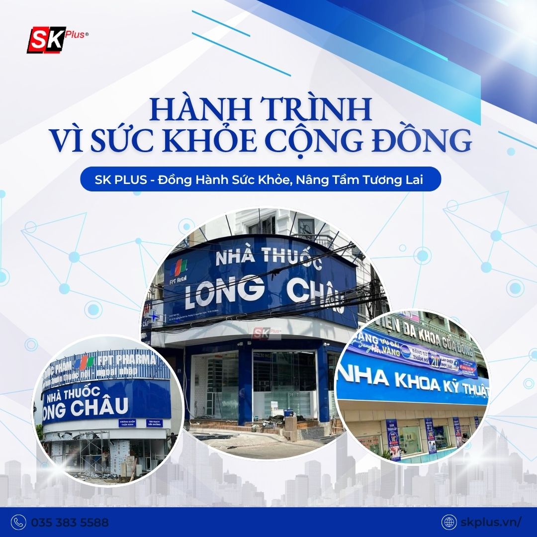 Alu Bảng Hiệu Chất Lượng Cao 2026 | Giải Pháp Bền Đẹp Cho Chuỗi Nhà Thuốc - SKPLUS