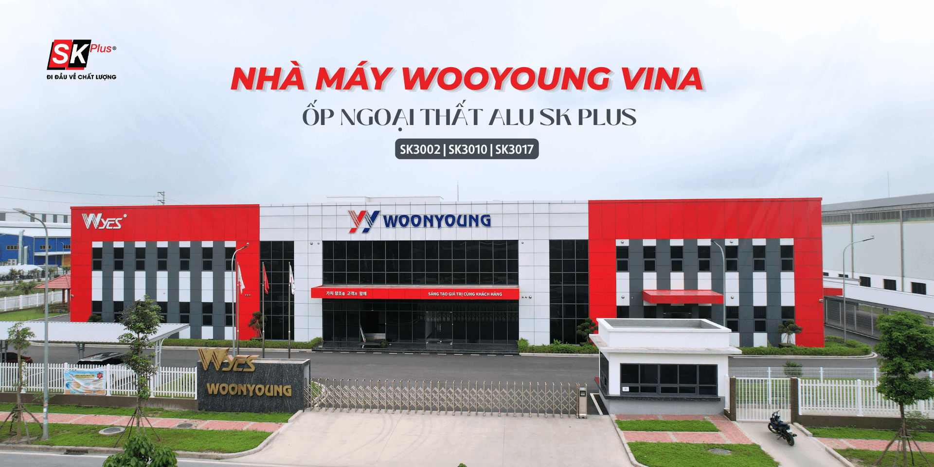 Cận Cảnh Công Trình Alu Ốp Ngoại Thất WOOYOUNG VINA