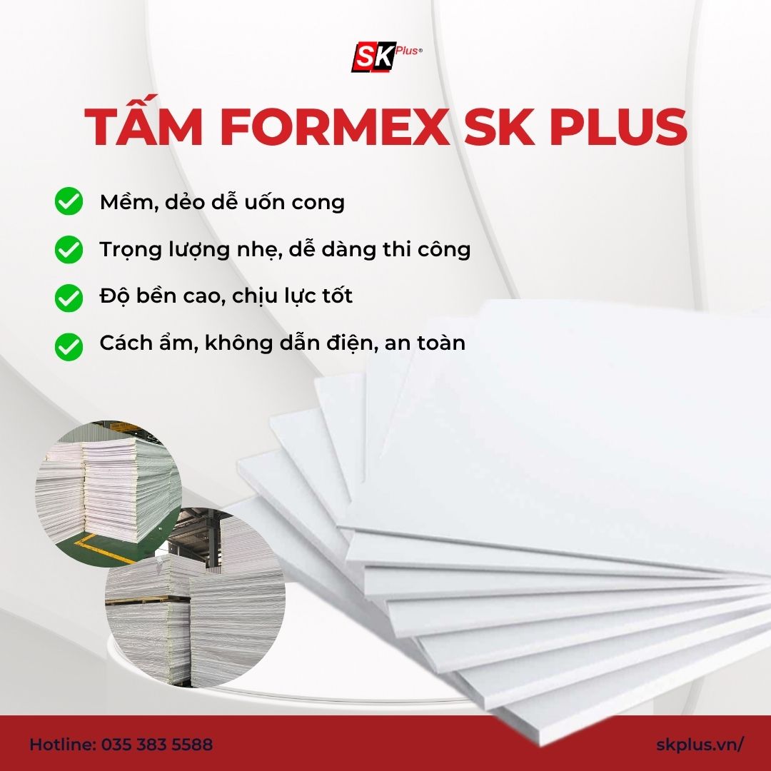 Báo giá tấm Formex mới nhất 2026 | SKPLUS