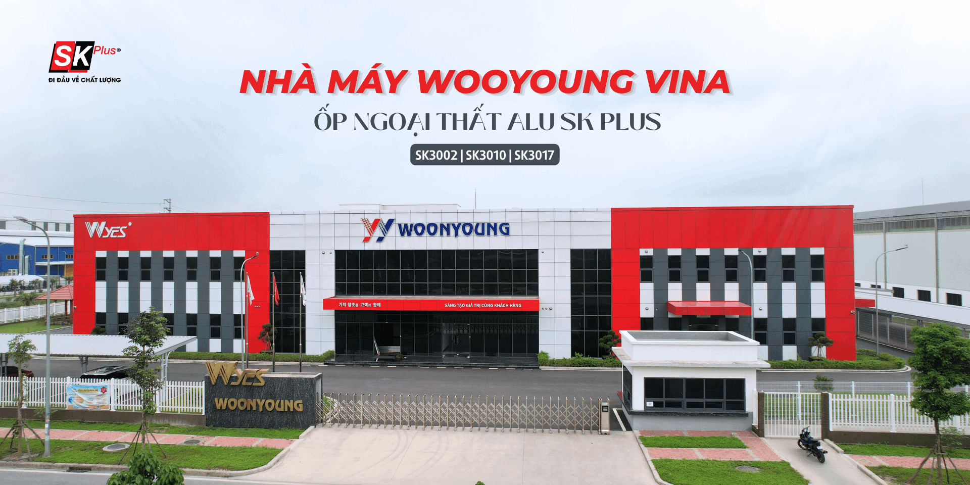 Tấm Alu SK PLUS – Giải Pháp Ốp Mặt Tiền & Nội Thất Hiện Đại