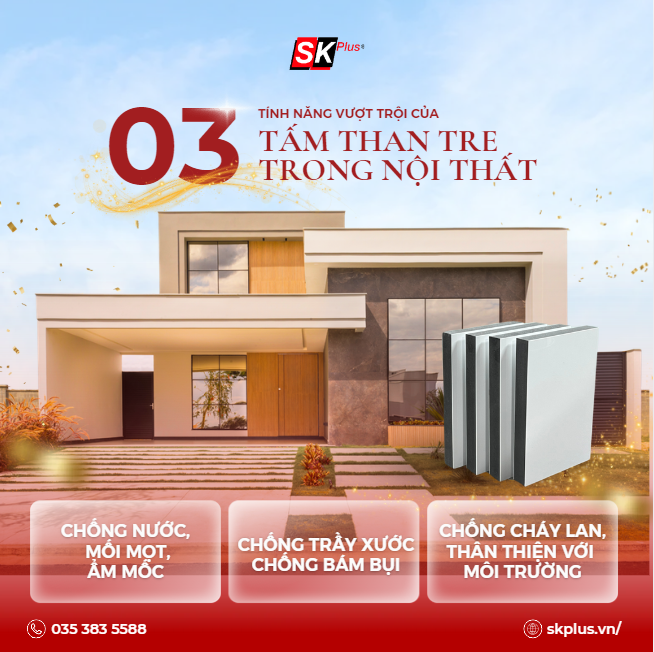 Tấm Than Tre SK – 3 Tính Năng Vượt Trội
