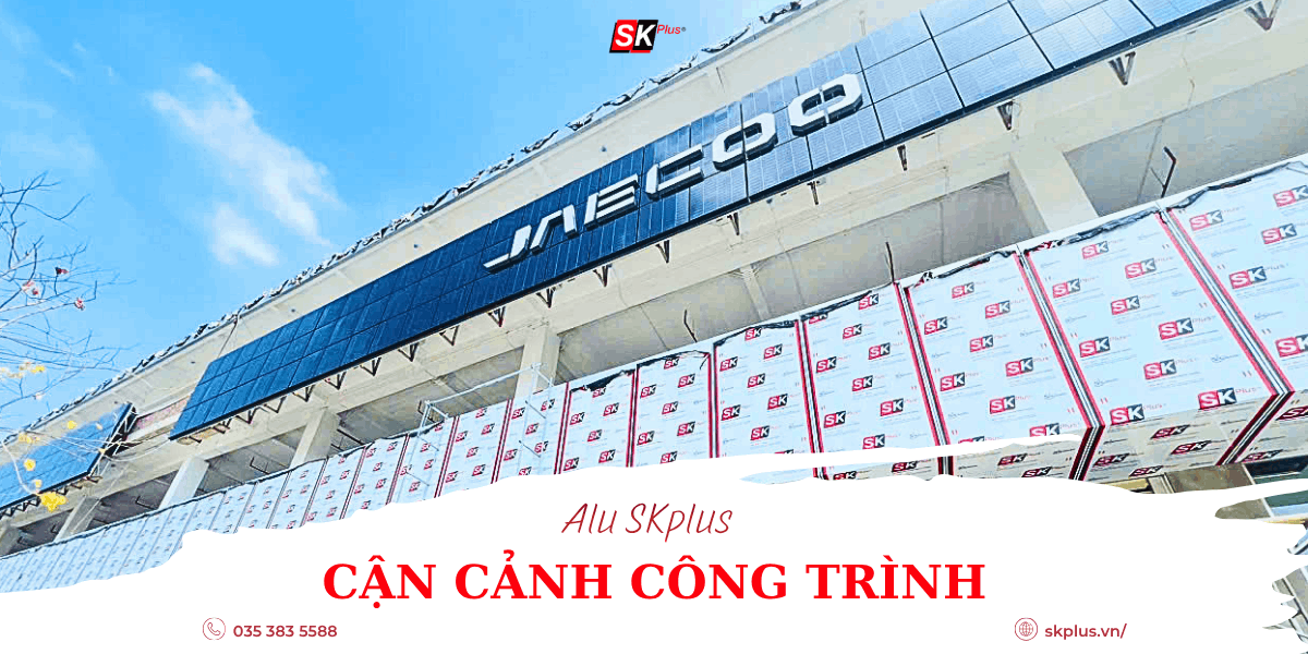 Tấm Alu Ngoại Thất Nhà Máy OMODA | Công Trình SKPLUS