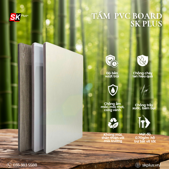 THUMBNAILTấm PVC Board là gì? Có nên sử dụng cho nội thất năm 2026?